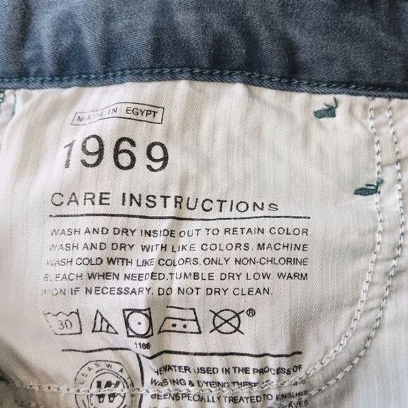 GAP 1969 Women’s Blue High Rise Trouser Jeans Size 30/10 Wide Leg Flare - Picture 10 of 11